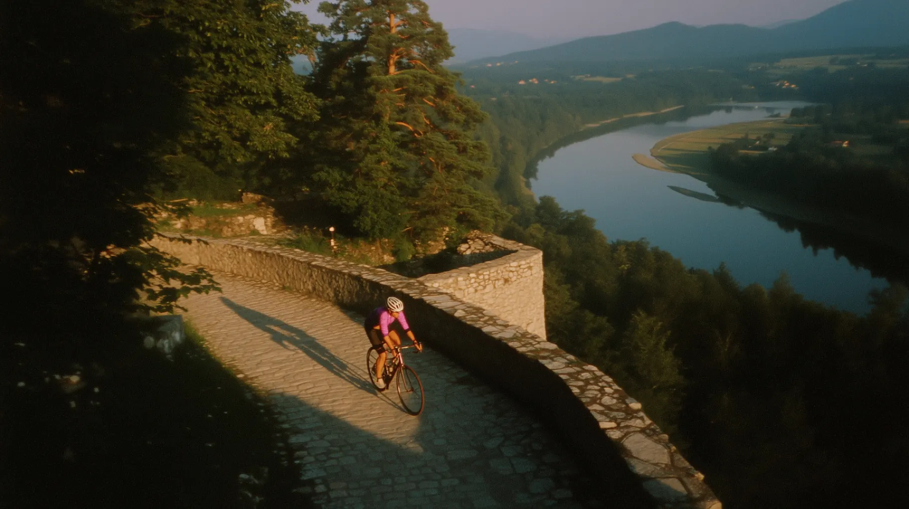 Cyclist in Małopolska